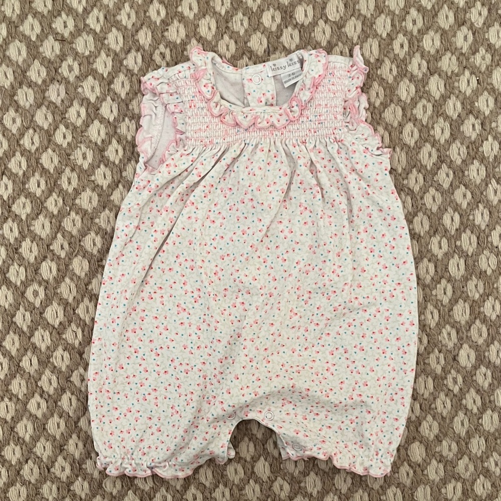 Kissy Kissy Floral Ruffle Short Playsuit